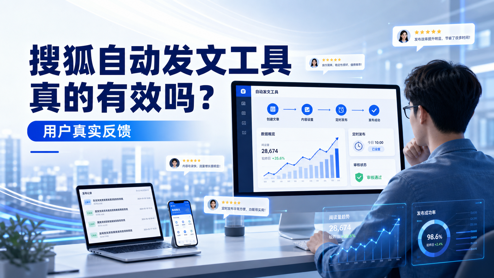 搜狐自动发文工具真的有效吗？抚顺用户的真实反馈